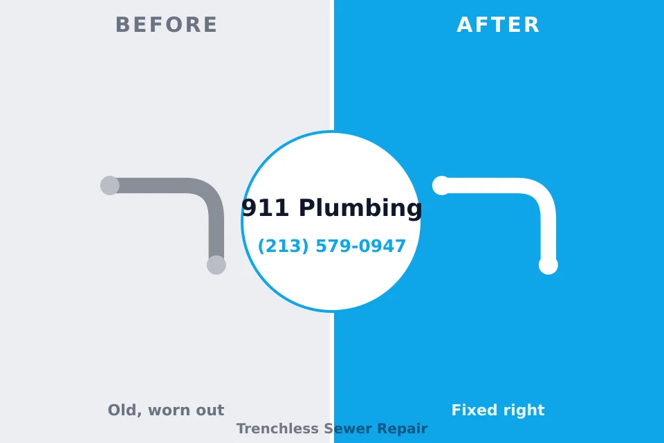 Before and after: plumbing company Moncks Corner, SC